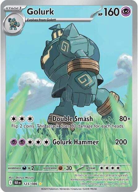 Image for Golurk (123/086) (BLK) - Pokemon