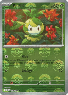 Image for Petilil (Poke Ball Pattern) (006/086) (BLK) - Pokemon