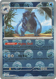 Image for Carracosta (Poke Ball Pattern) (023/086) (BLK) - Pokemon