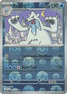 Image for Beartic (Poke Ball Pattern) (026/086) (BLK) - Pokemon