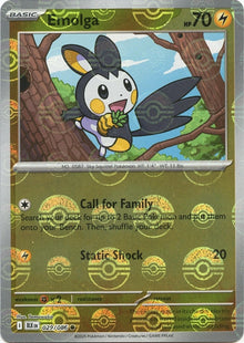 Image for Emolga (Poke Ball Pattern) (029/086) (BLK) - Pokemon