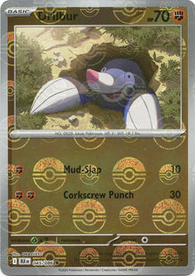 Image for Drilbur (Poke Ball Pattern) (045/086) (BLK) - Pokemon