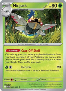 Image for Ninjask (017/132) (MEG) - Pokemon