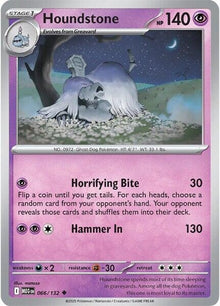 Image for Houndstone (066/132) (MEG) - Pokemon