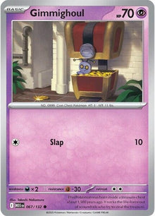 Image for Gimmighoul (067/132) (MEG) - Pokemon