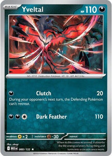 Image for Yveltal (088/132) (MEG) - Pokemon