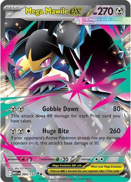Image for Mega Mawile ex (094/132) (MEG) - Pokemon