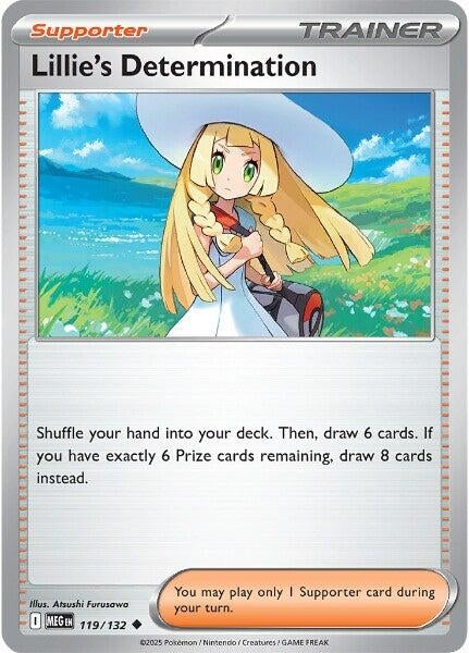 Image for Lillie's Determination (119/132) (MEG) - Pokemon