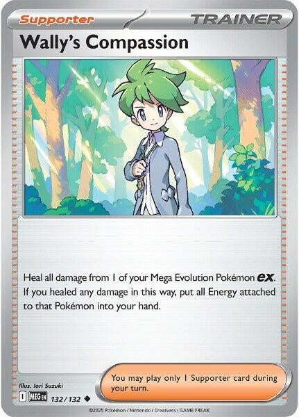 Image for Wally's Compassion (132/132) (MEG) - Pokemon