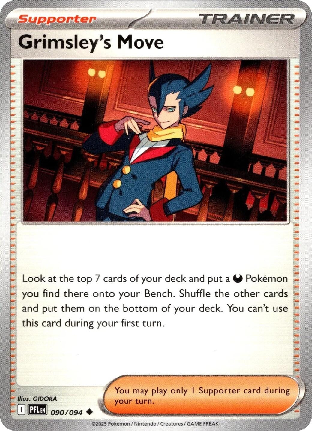 Image for Grimsley's Move (090/094) (PFL) - Pokemon