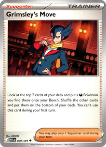 Image for Grimsley's Move (090/094) (PFL) - Pokemon