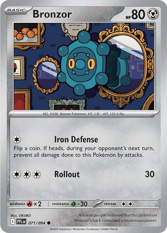 Image for Bronzor (071/094) (PFL) - Pokemon