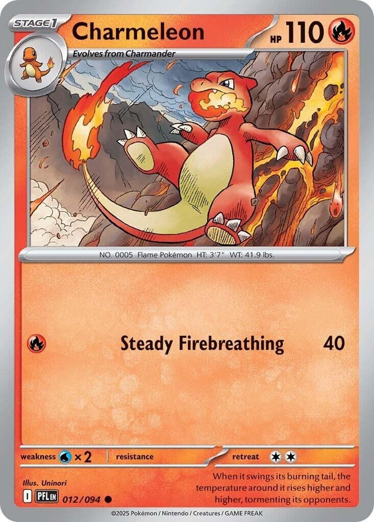 Image for Charmeleon (012/094) (PFL) - Pokemon