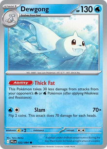 Image for Dewgong (022/094) (PFL) - Pokemon