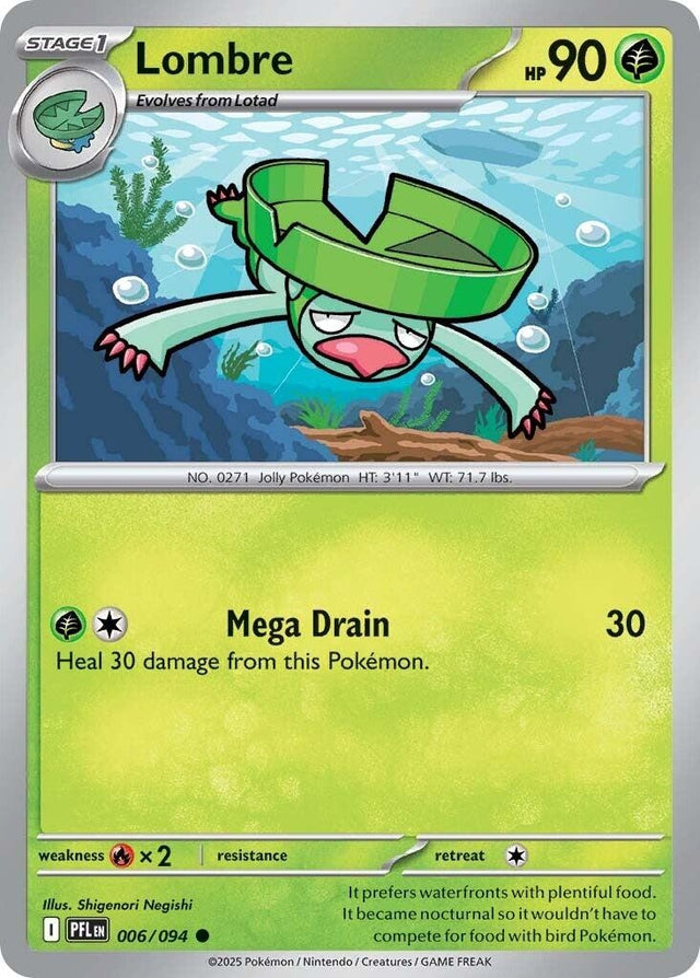 Image for Lombre (006/094) (PFL) - Pokemon