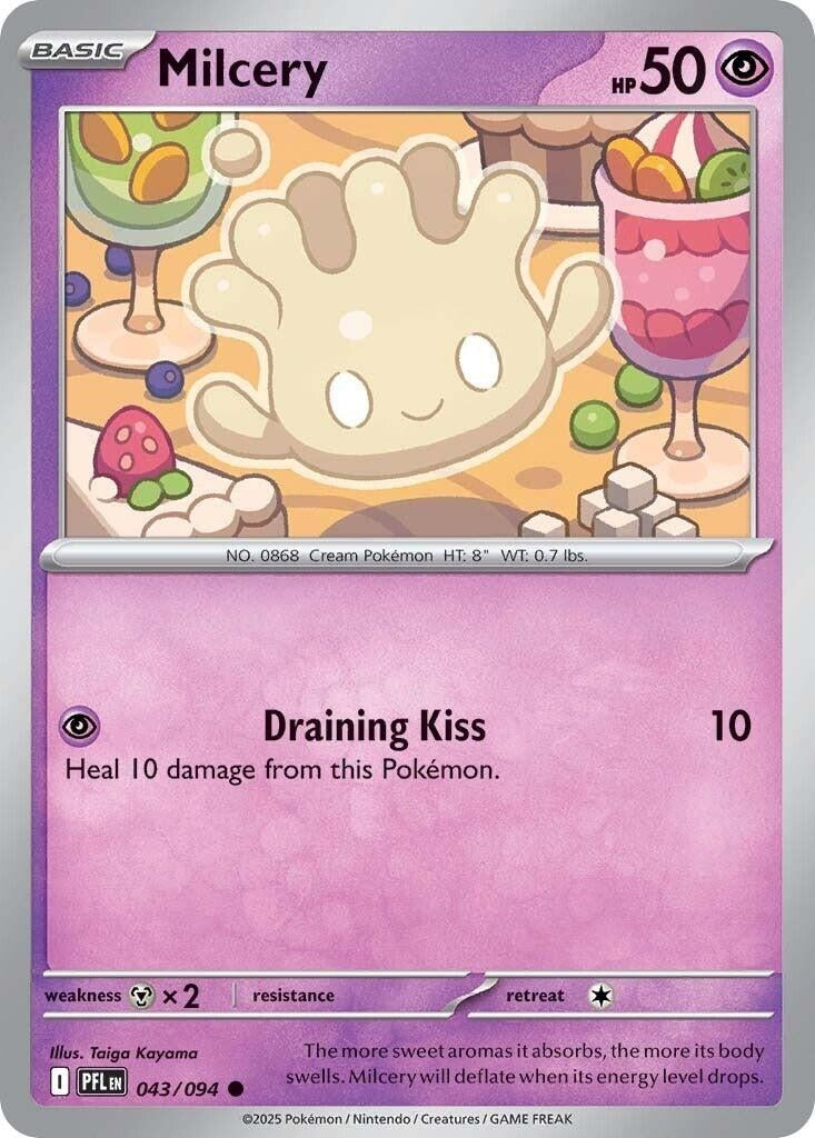 Image for Milcery (043/094) (PFL) - Pokemon