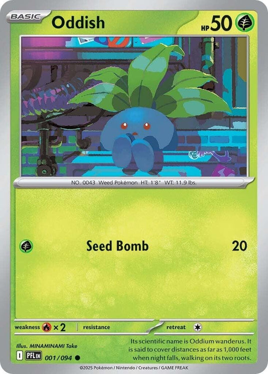 Image for Oddish (001/094) (PFL) - Pokemon