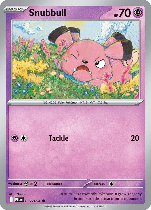 Image for Snubbull (037/094) (PFL) - Pokemon