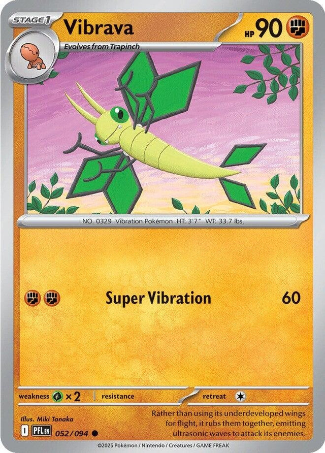 Image for Vibrava (052/094) (PFL) - Pokemon