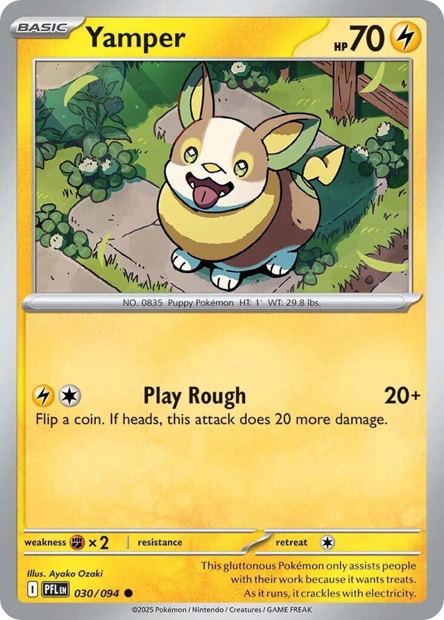 Image for Yamper (030/094) (PFL) - Pokemon