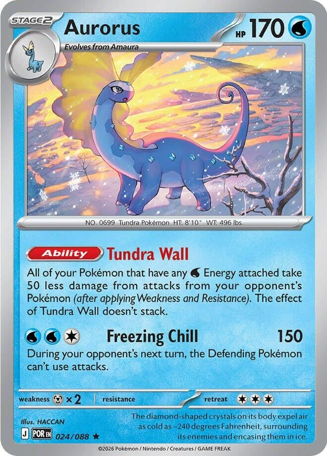 Image for Aurorus (024/088) (POR) - Pokemon