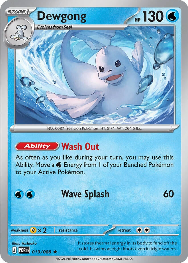 Image for Dewgong (019/088) (POR) - Pokemon