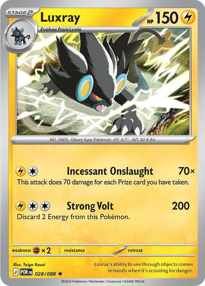 Image for Luxray (028/088) (POR) - Pokemon