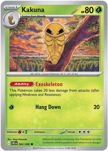 002/086 Kakuna ME04: Chaos Rising (CRI) NM