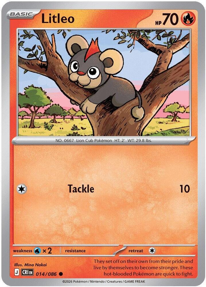 014/086 Litleo ME04: Chaos Rising (CRI) NM