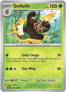 006/086 Quilladin ME04: Chaos Rising (CRI) NM