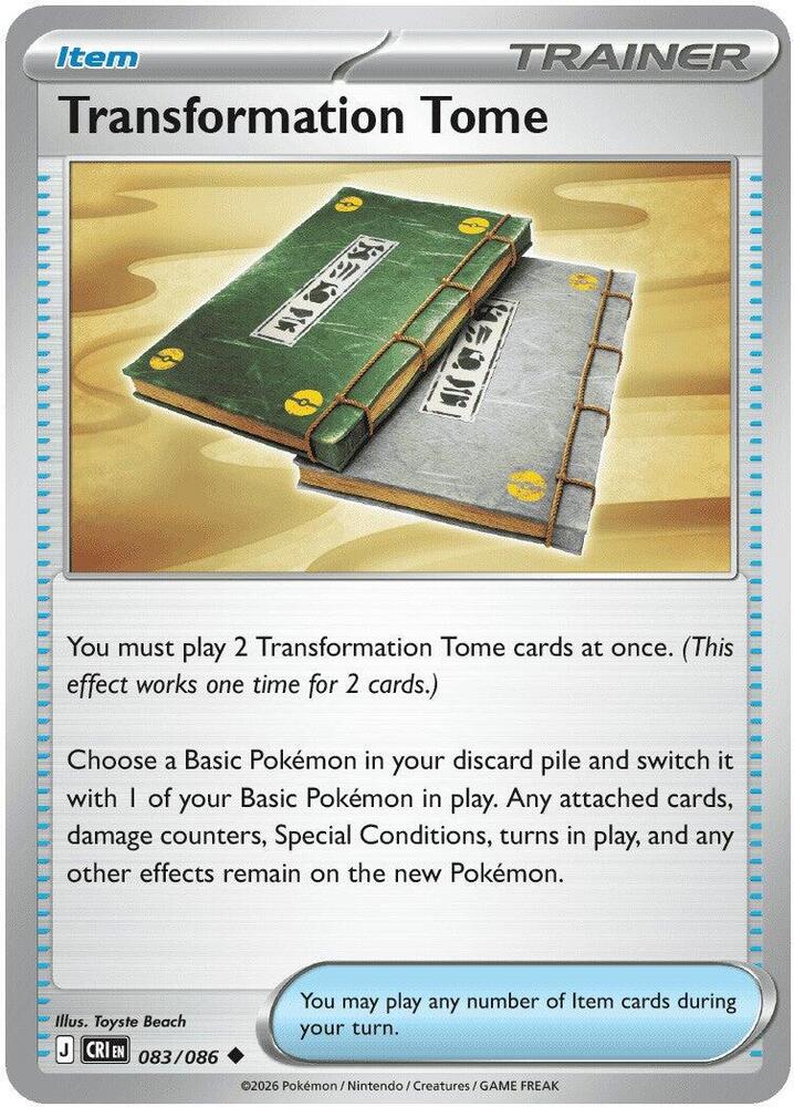 083/086 Transformation Tome ME04: Chaos Rising (CRI) NM