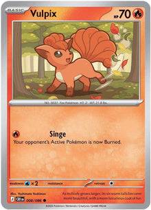 008/086 Vulpix ME04: Chaos Rising (CRI) NM