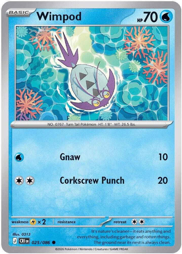 025/086 Wimpod ME04: Chaos Rising (CRI) NM