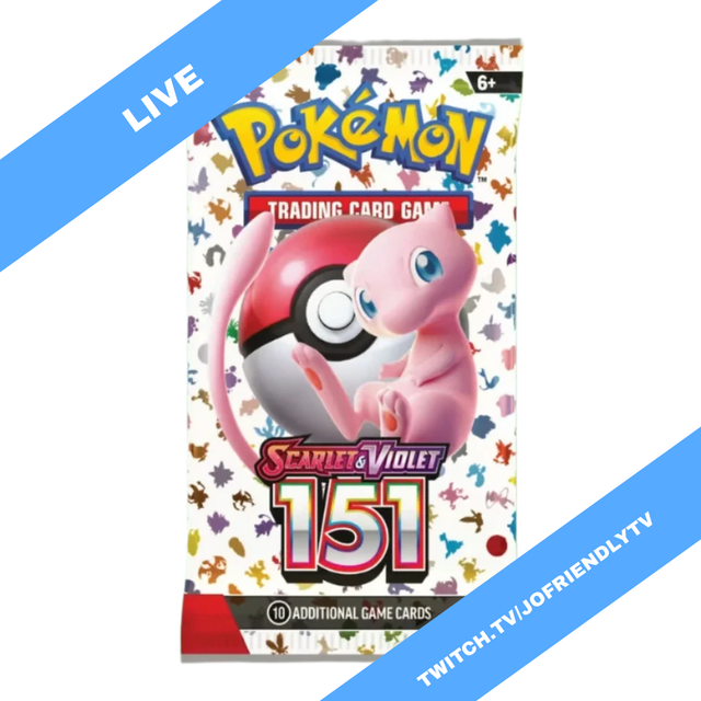 POKÉMON TCG Scarlet & Violet 3.5 151 Booster Pack (LIVE)