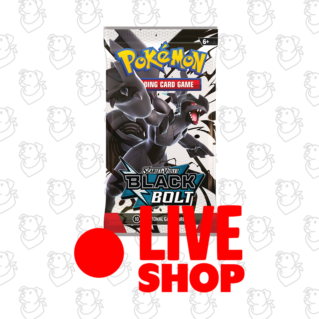 POKÉMON TCG Scarlet & Violet Black Bolt Booster Pack (LIVE) - Friendly Collectibles