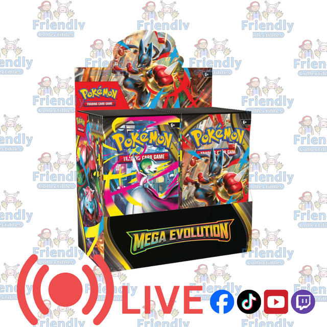 POKÉMON TCG Mega Evolution Booster Box Break (LIVE)