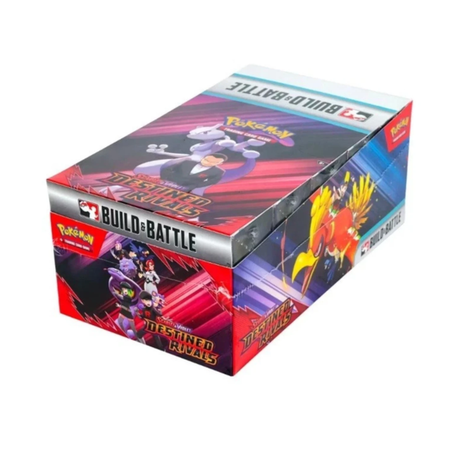POKÉMON TCG Scarlet & Violet 10 Destined Rivals Build & Battle Display Box (SEALED)
