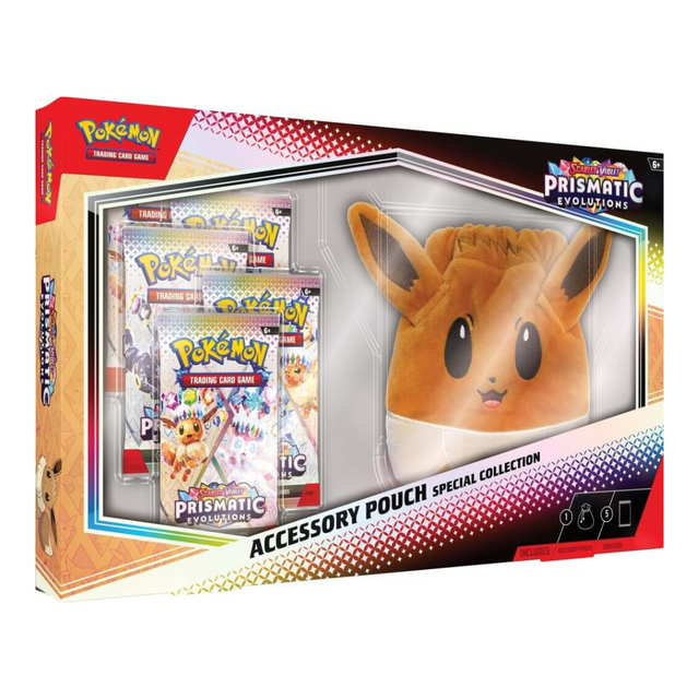 Pokémon TCG: Scarlet & Violet 8.5 Prismatic Evolutions Accessory Pouch