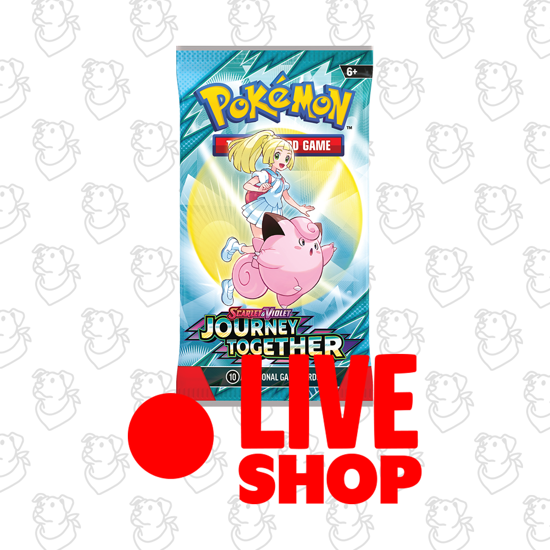 POKÉMON TCG Scarlet & Violet 9 Journey Together Booster Pack (LIVE) - Friendly Collectibles