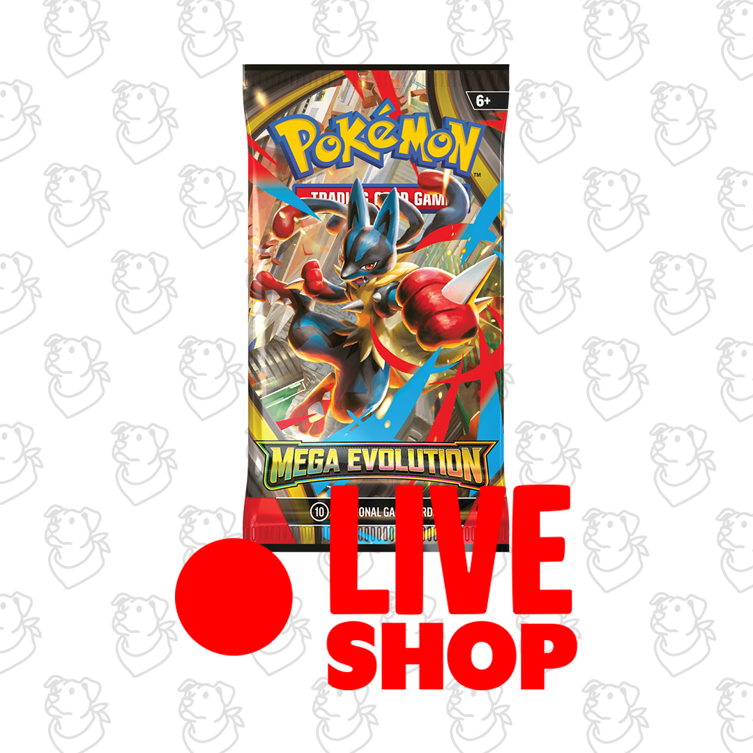 POKÉMON TCG Mega Evolution Booster Pack (LIVE) - Friendly Collectibles