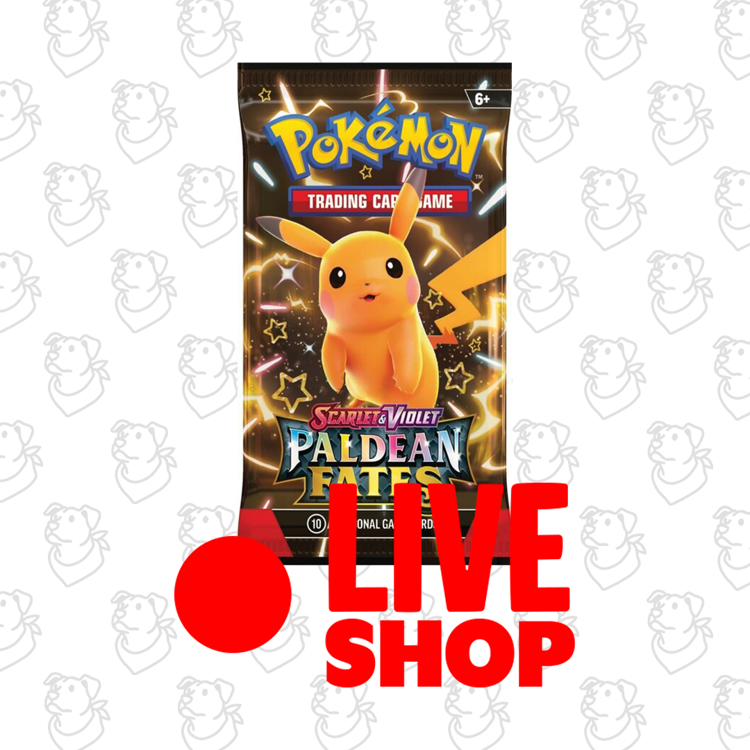 Pokémon TCG: Scarlet & Violet 3.5 Paldean Fates Booster Pack (LIVE) - Friendly Collectibles