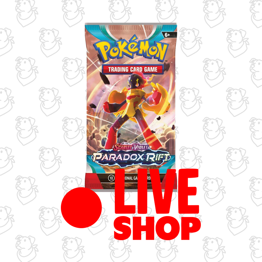 POKÉMON TCG Scarlet & Violet 4 Paradox Rift Booster Pack (LIVE) - Friendly Collectibles