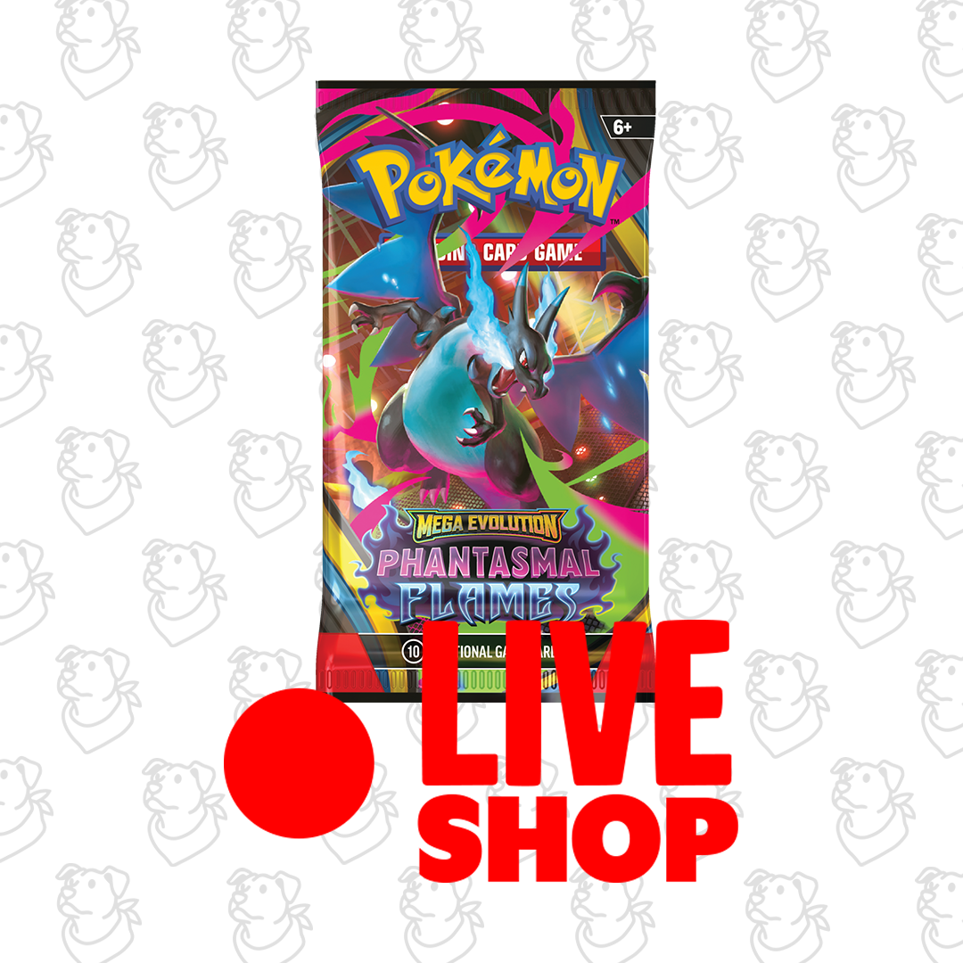POKÉMON TCG Mega Evolution Phantasmal Flames Booster Pack (LIVE) - Friendly Collectibles