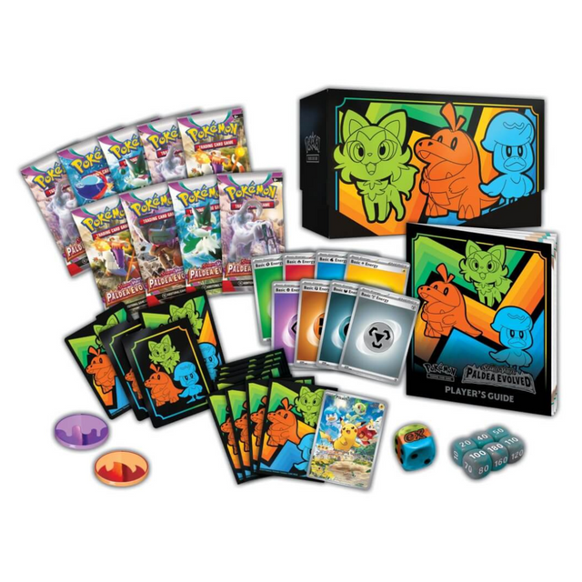 Pokémon TCG: Paldea Evolved Elite Trainer Box - Friendly Collectibles