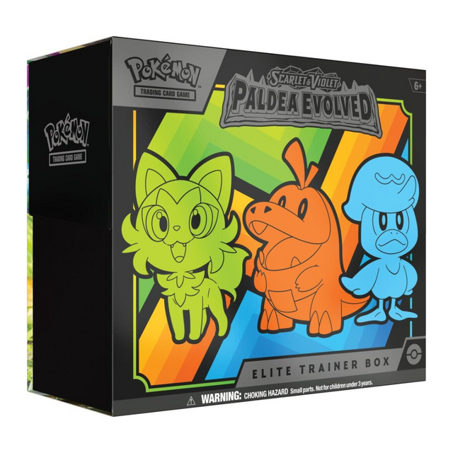 Pokémon TCG: Paldea Evolved Elite Trainer Box - Friendly Collectibles