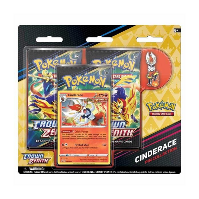Pokémon TCG: Crown Zenith Pin Collection (Trio Complete) - Friendly Collectibles