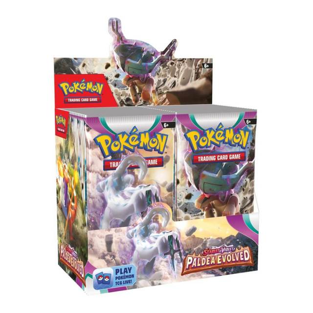 Pokémon TCG: Paldea Evolved Booster Box - Friendly Collectibles